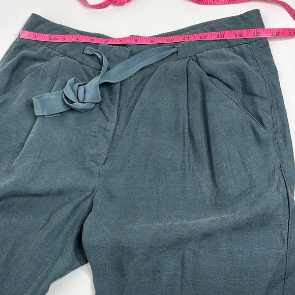 Wilfred Aritzia ALLANT pant with Linen Teal blue color size 6 - Picture 13 of 14